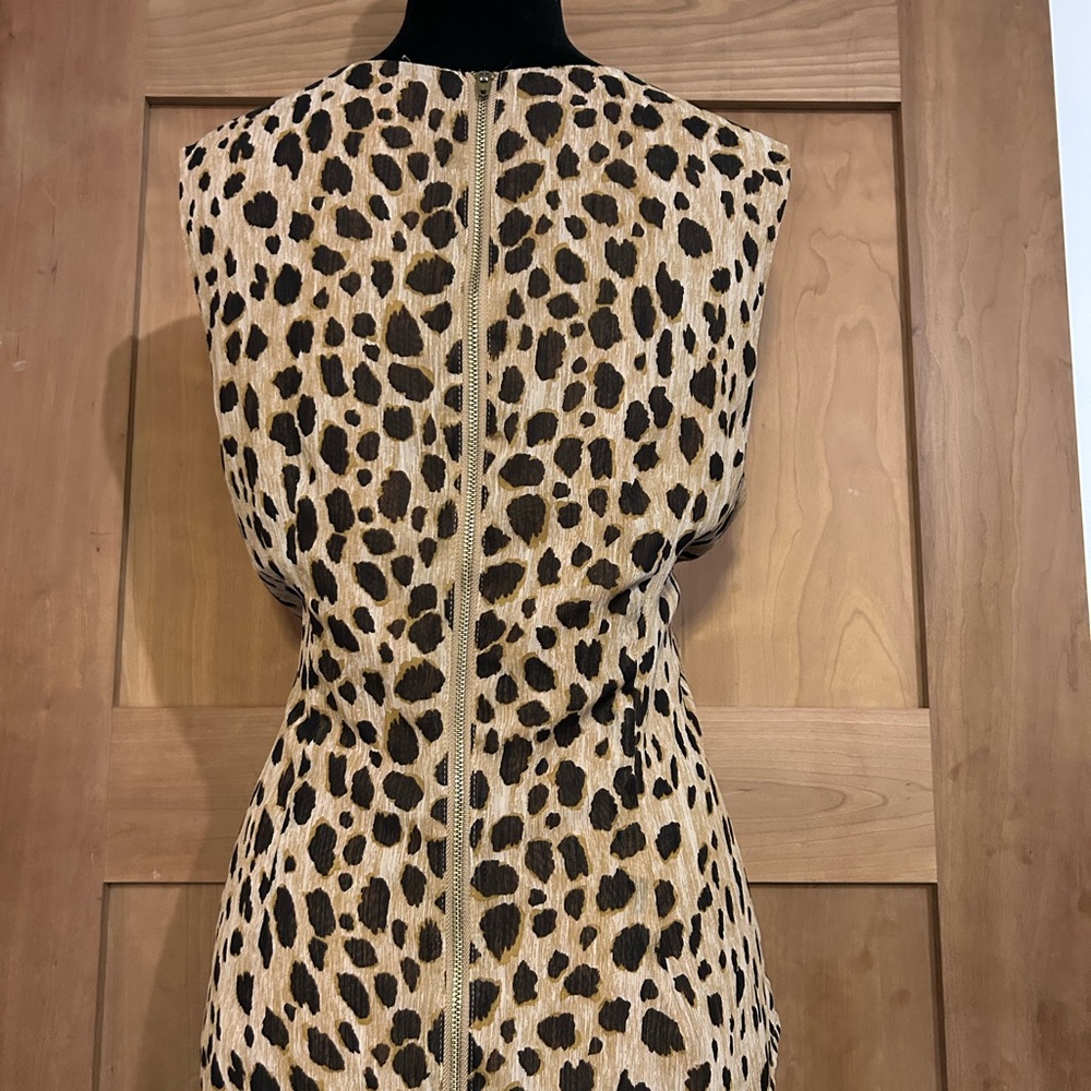 Merona Animal Print Women's Blouse - Black and Tan - Picture 2 of 5